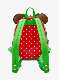 Loungefly Disney Minnie Mouse Chocolate Dipped Strawberry Ears Scented Mini Backpack - BoxLunch Exclusive