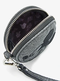 Loungefly Disney Mickey Mouse Gray Denim Coin Purse — BoxLunch Exclusive