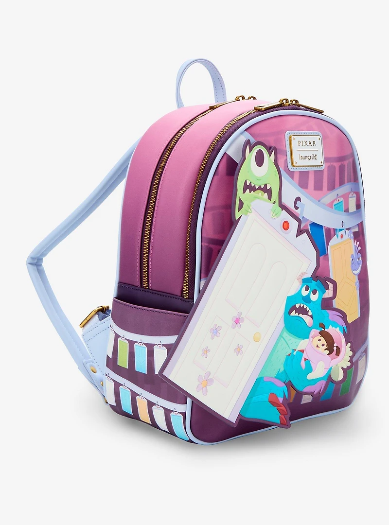 Loungefly Disney Pixar Monsters, Inc. Door Scene Mini Backpack - BoxLunch Exclusive