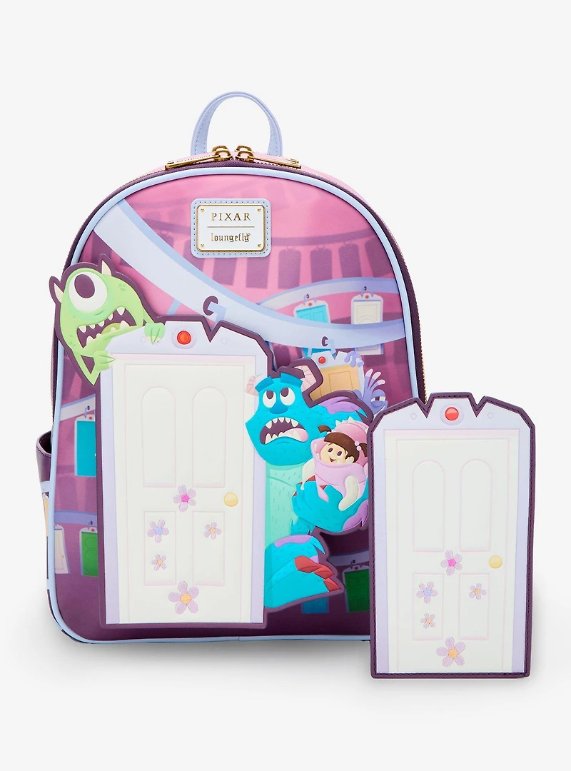 Loungefly Disney Pixar Monsters, Inc. Door Scene Mini Backpack - BoxLunch Exclusive