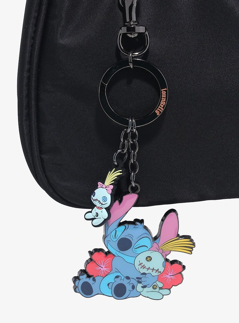 Loungefly Disney Lilo & Stitch Scrump & Stitch Multi-Charm Keychain - BoxLunch Exclusive