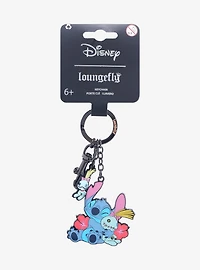Loungefly Disney Lilo & Stitch Scrump & Stitch Multi-Charm Keychain - BoxLunch Exclusive