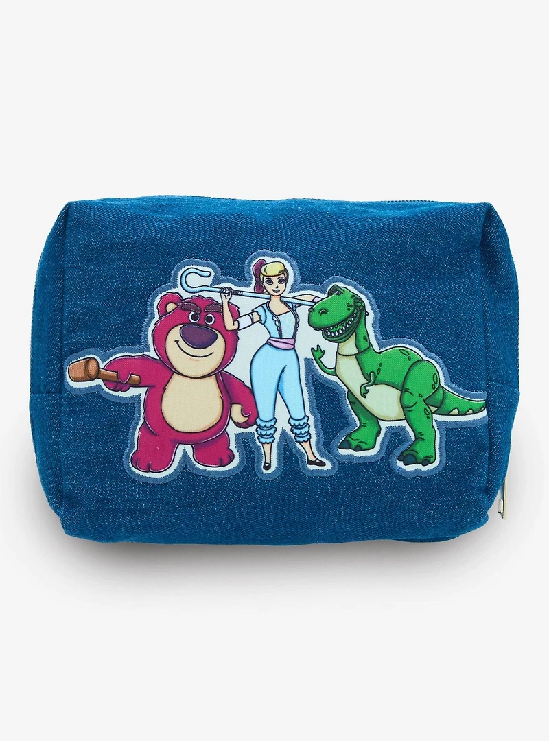 Disney Pixar Toy Story Denim Cosmetic Bag - BoxLunch Exclusive