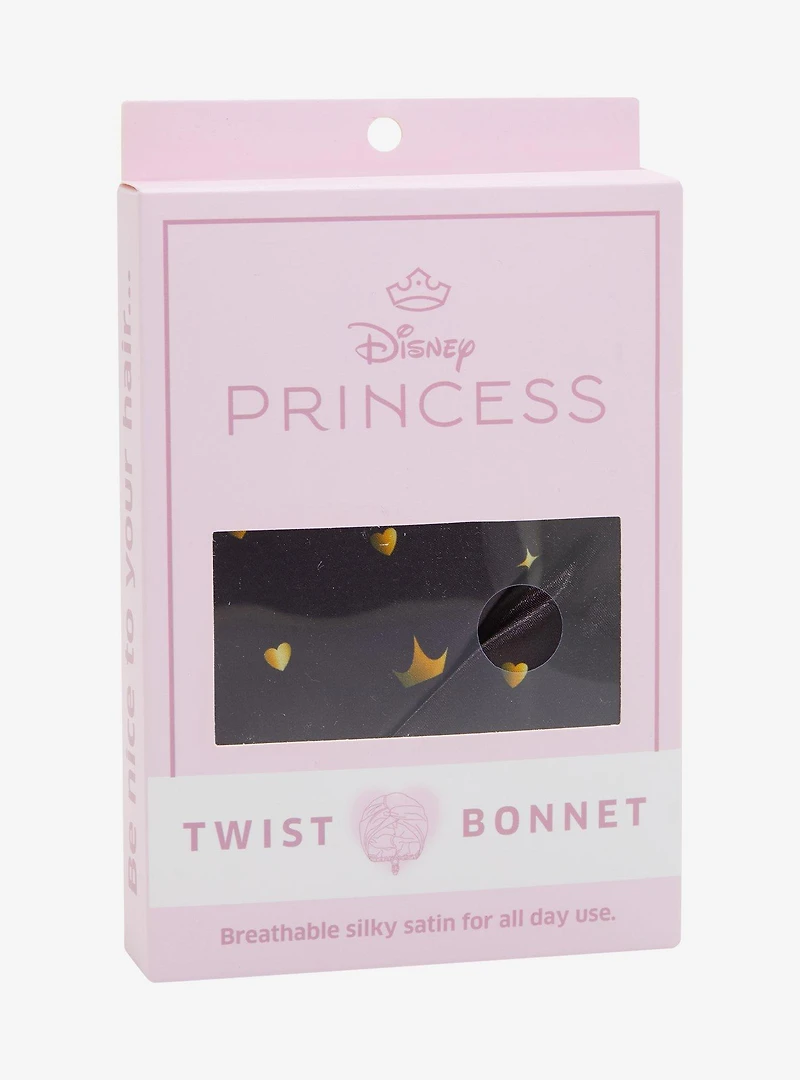 Disney Princess Black Tiara Double Layered Twist Bonnet — BoxLunch Exclusive
