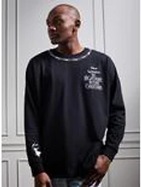 Disney The Nightmare Before Christmas Jack & Sally Barbed Wire Long Sleeve T-Shirt - BoxLunch Exclusive