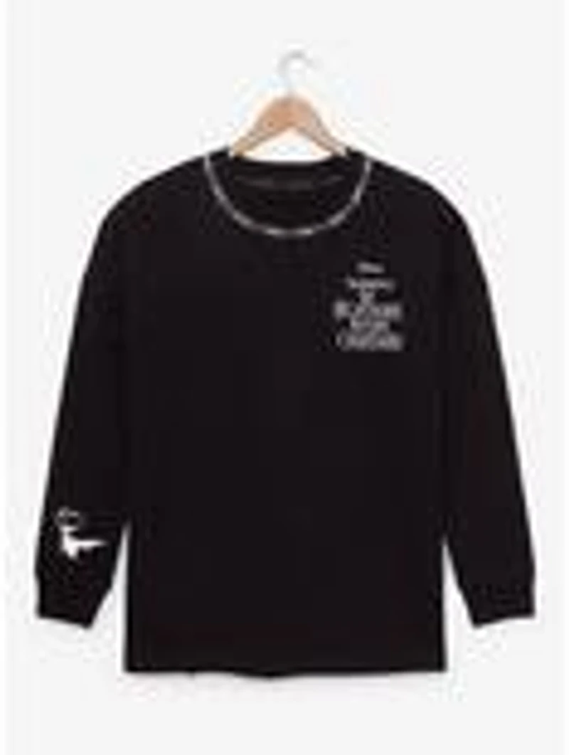Disney The Nightmare Before Christmas Jack & Sally Barbed Wire Long Sleeve T-Shirt - BoxLunch Exclusive
