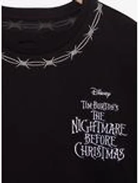 Disney The Nightmare Before Christmas Jack & Sally Barbed Wire Long Sleeve T-Shirt - BoxLunch Exclusive