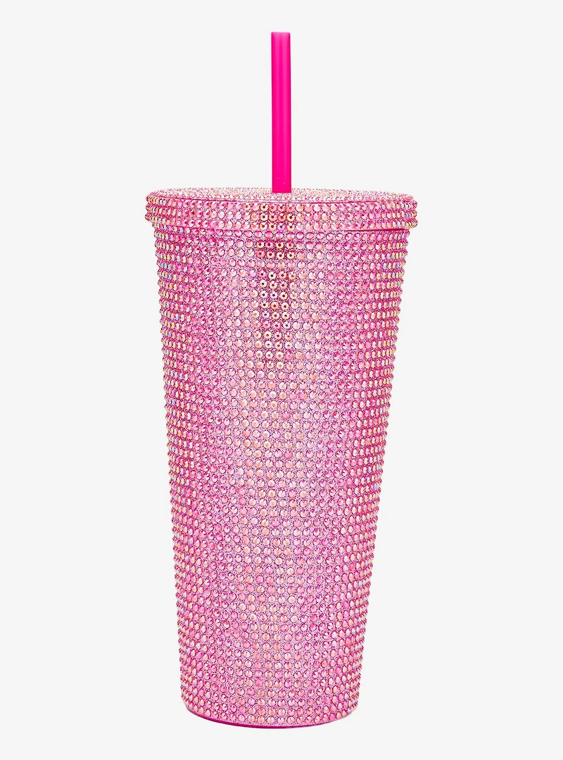 Disney Mickey Mouse Pink Rhinestone Carnival Cup