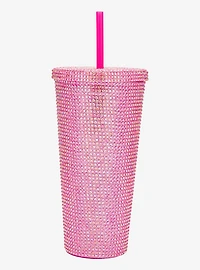 Disney Mickey Mouse Pink Rhinestone Carnival Cup