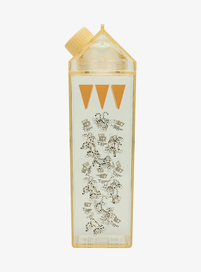 Disney Winnie the Pooh Tigger Milk Carton Water Bottle - BoxLunch Exclusive