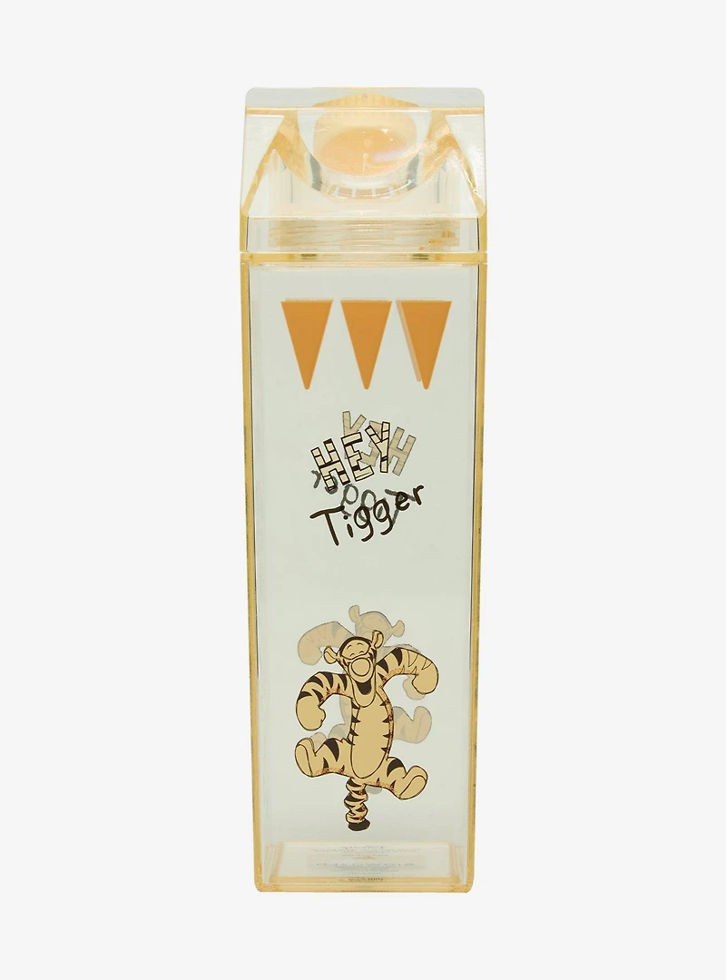 Disney Winnie the Pooh Tigger Milk Carton Water Bottle - BoxLunch Exclusive