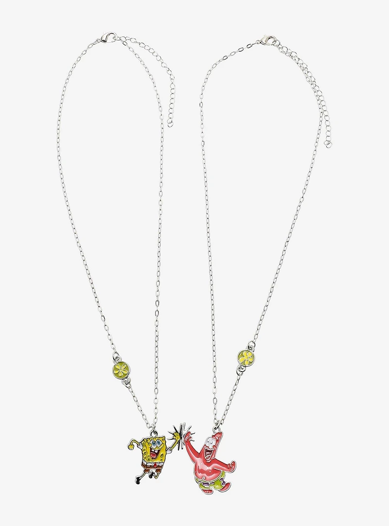 SpongeBob SquarePants Patrick & SpongeBob Magnetic Bestie Necklace Set - BoxLunch Exclusive