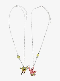 SpongeBob SquarePants Patrick & SpongeBob Magnetic Bestie Necklace Set - BoxLunch Exclusive