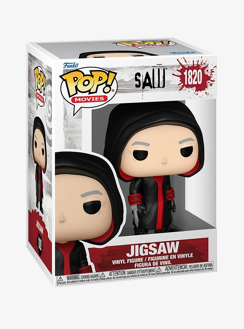 Funko Pop! Movies Saw Jigsaw Vinyl Figure