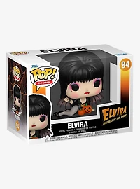Funko Pop! Icons Elvira: Mistress of the Dark Elvira with Pumpkins Vinyl Figure