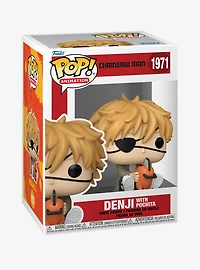 Funko Pop! Animation Chainsaw Man Denji with Pochita Vinyl Figure