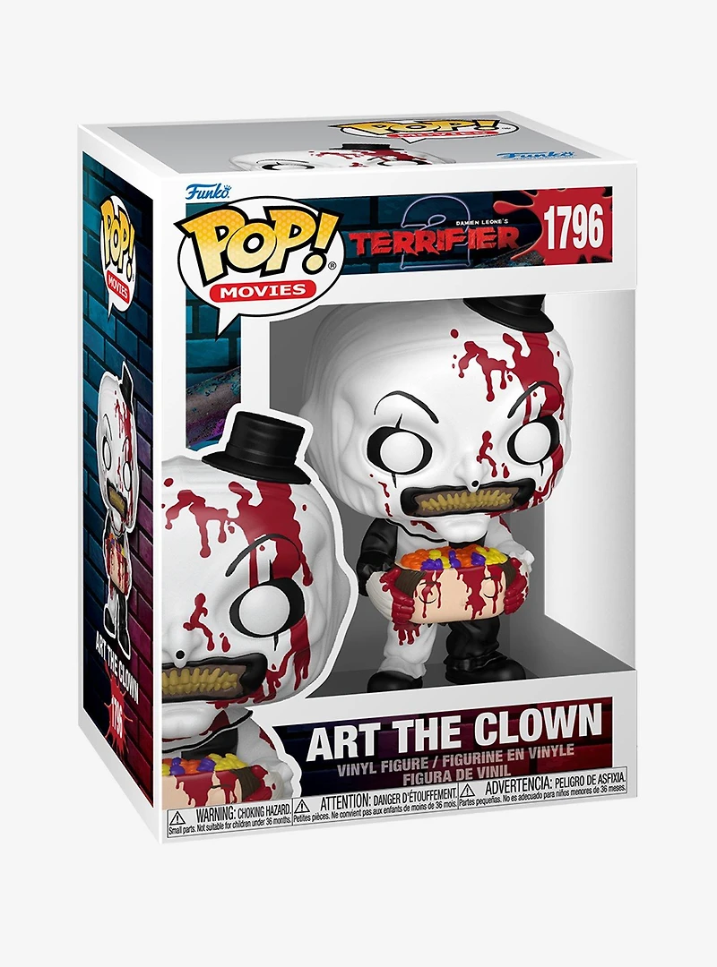 Funko Pop! Movies Terrifier 2 Art the Clown with Candy Filled Head Vinyl Figure