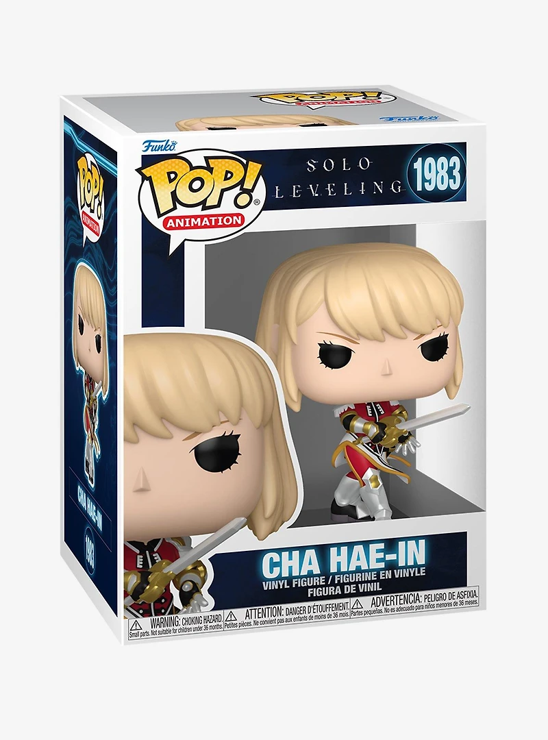 Funko Pop! Animation Solo Leveling Cha Hae-In Vinyl Figure