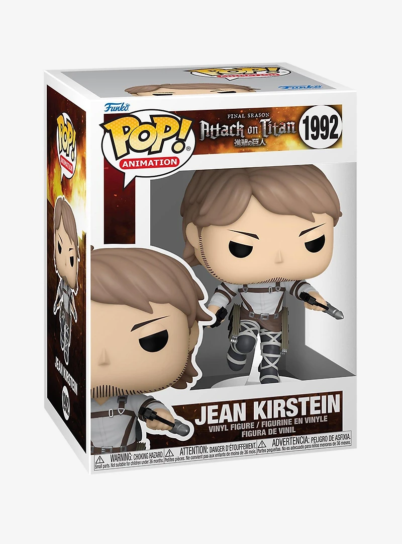 Funko Pop! Animation Attack on Titan Jean Kirstein Vinyl Figure