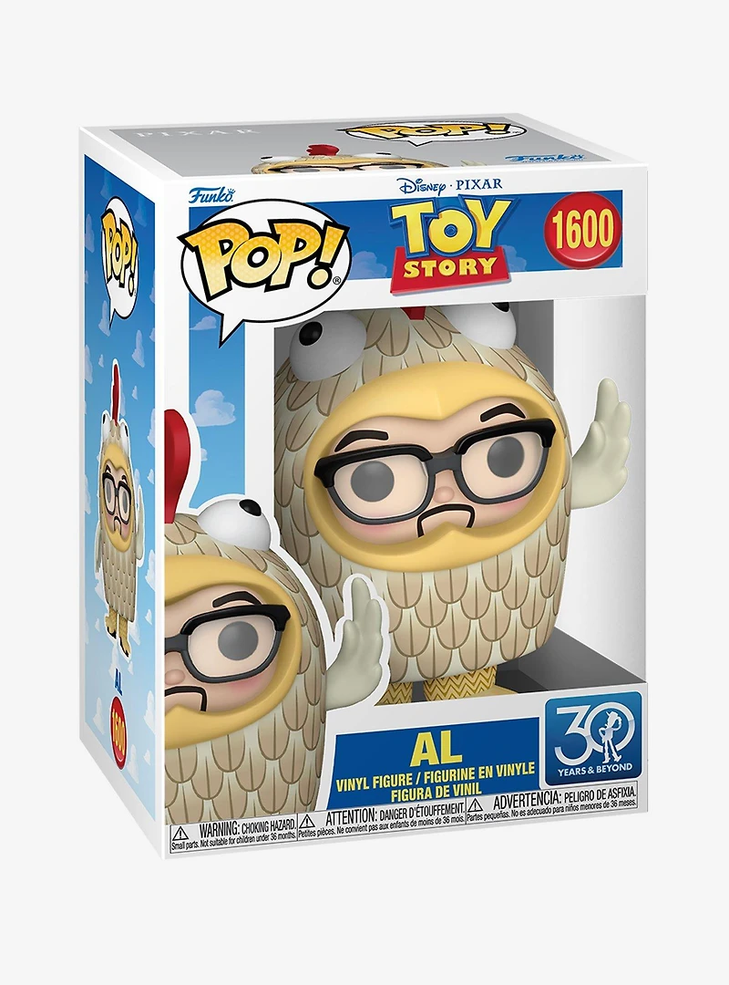 Funko Pop! Disney Pixar Toy Story 30th Anniversary Al Vinyl Figure