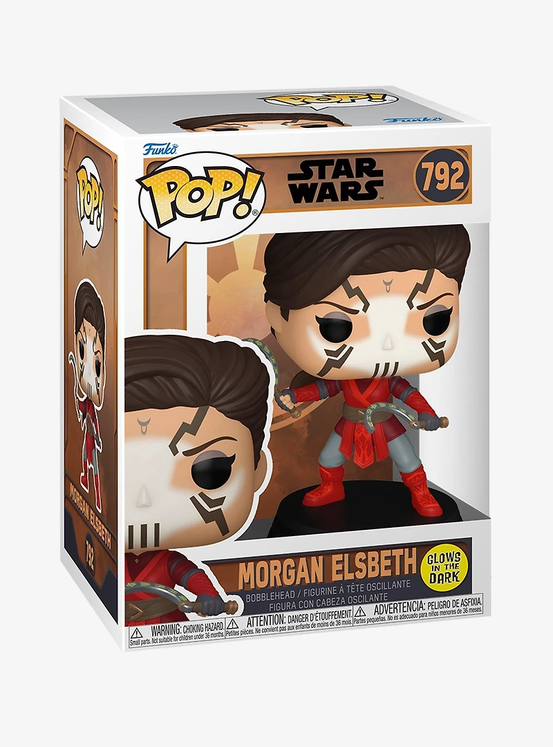 Funko Pop! Star Wars Tales of the Empire Morgan Elsbeth Glow-in-the-Dark Vinyl Figure
