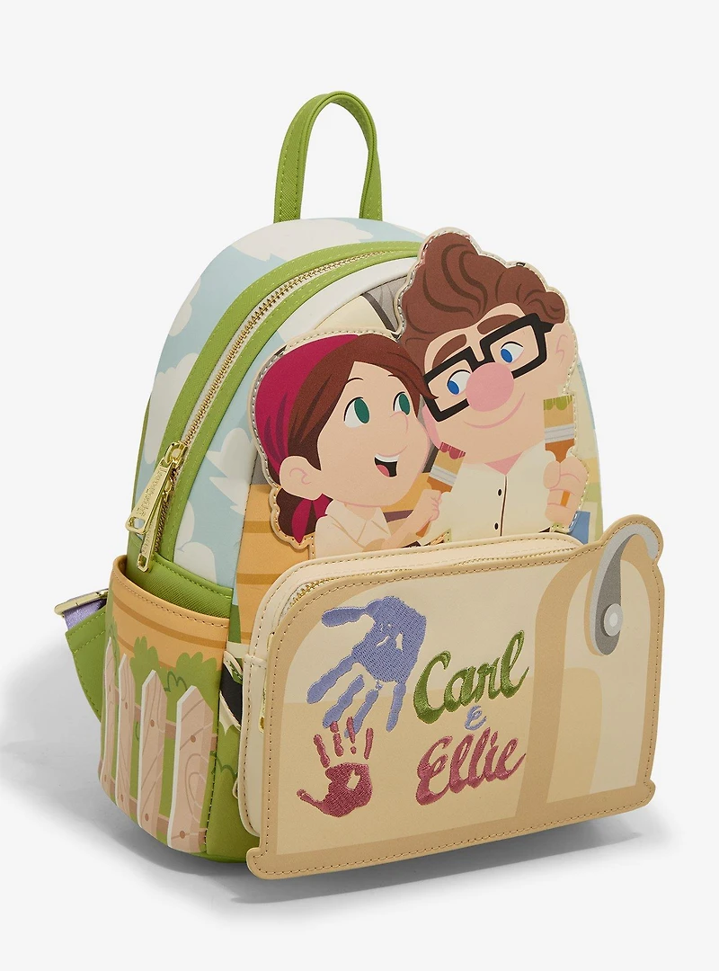 Loungefly Disney Pixar Up Carl & Ellie Mailbox Mini Backpack - BoxLunch Exclusive