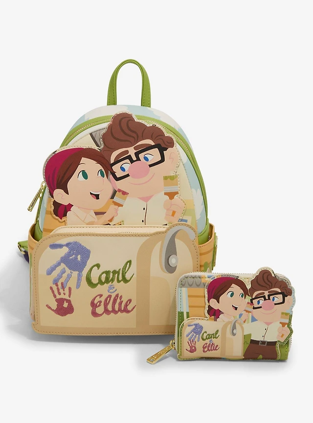 Loungefly Disney Pixar Up Russell Heart Balloons Mini Backpack Up Loungefly Disney Pixar Up Russell Heart Balloons Mini  main image 4