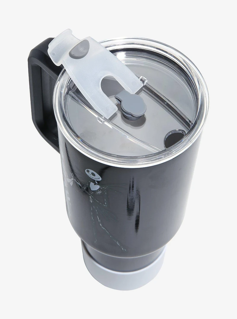 Disney The Nightmare Before Christmas Lock, Shock, & Barrel Portrait Straw Tumbler with Handle - BoxLunch Exclusive