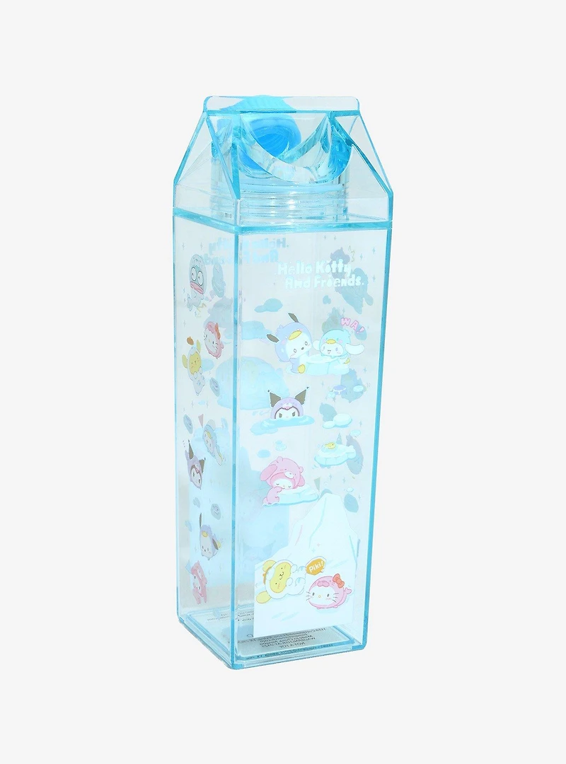 Sanrio Hello Kitty and Friends Snow Day Carton Water Bottle — BoxLunch Exclusive