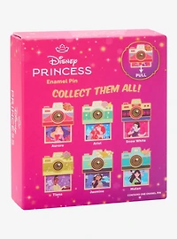 Disney Princess Camera Sliding Blind Box Enamel Pin - BoxLunch Exclusive
