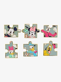 Disney Mickey Mouse & Friends Puzzle Pieces Blind Box Enamel Pin - BoxLunch Exclusive