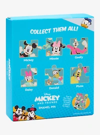 Disney Mickey Mouse & Friends Puzzle Pieces Blind Box Enamel Pin - BoxLunch Exclusive