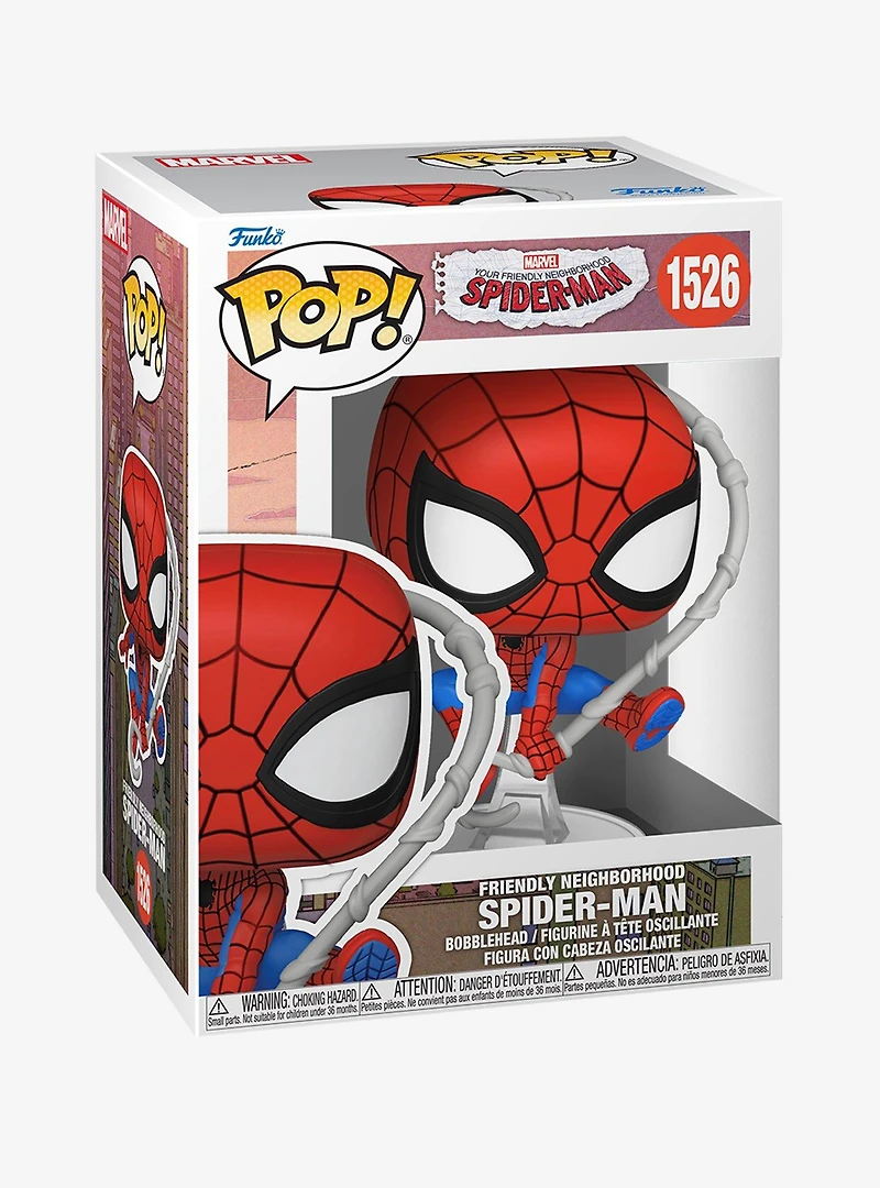 Funko Pop! Marvel Your Friendly Neighborhood Spider-Man Final Suit Bobblehead