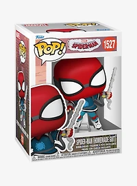 Funko Pop! Marvel Your Friendly Neighborhood Spider-Man Homemade Suit Spider-Man Bobblehead