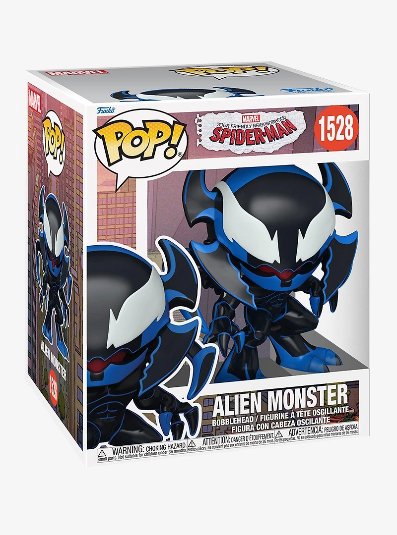 Funko Pop! Marvel Your Friendly Neighborhood Spider-Man Alien Monster Bobblehead