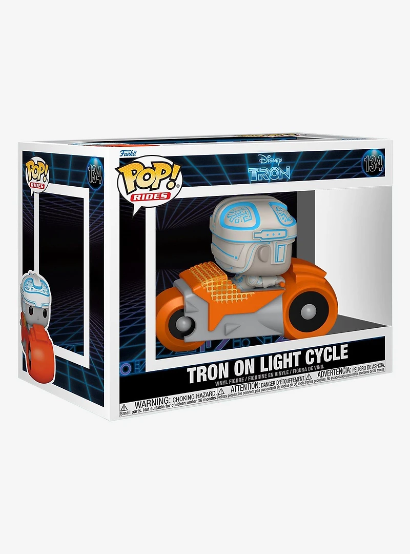 Funko Pop! Rides Disney Tron Tron on Light Cycle Vinyl Figure