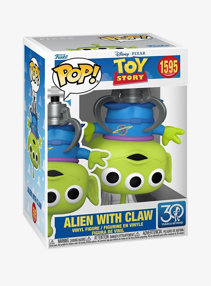 Funko Pop! Disney Pixar Toy Story 30th Anniversary Alien With Claw Vinyl Figure