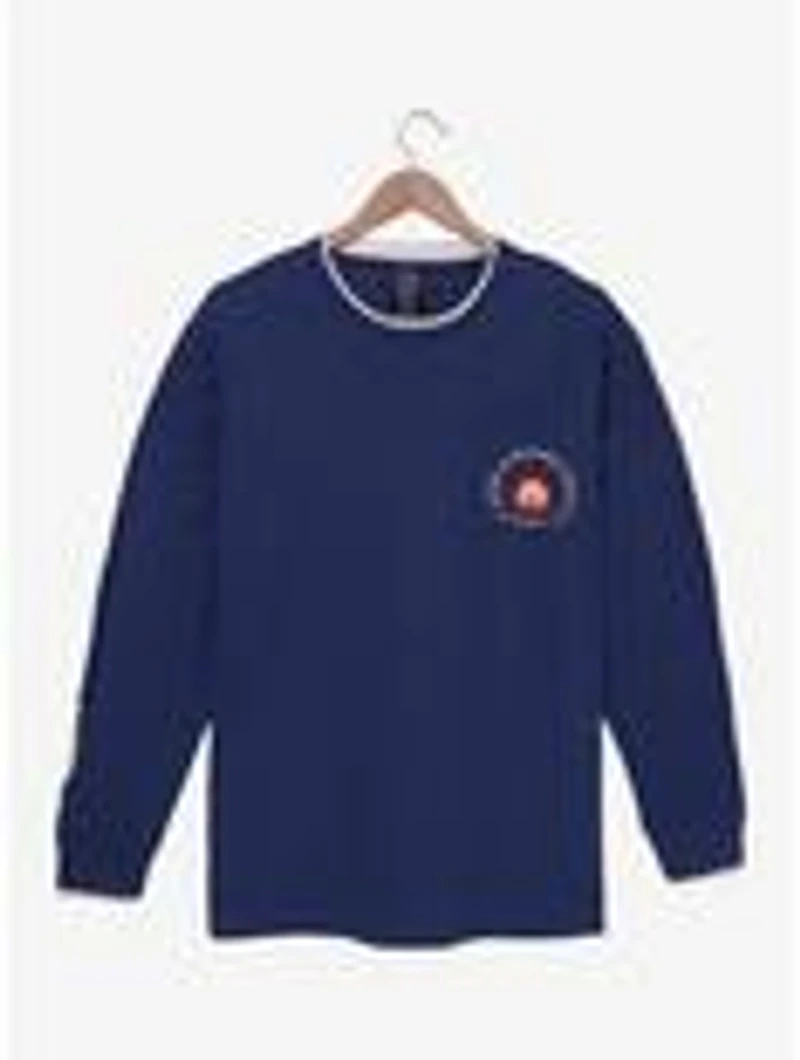 Her Universe Studio Ghibli® Howl's Moving Castle Calcifer Pocket Long Sleeve T-Shirt - BoxLunch Exclusive