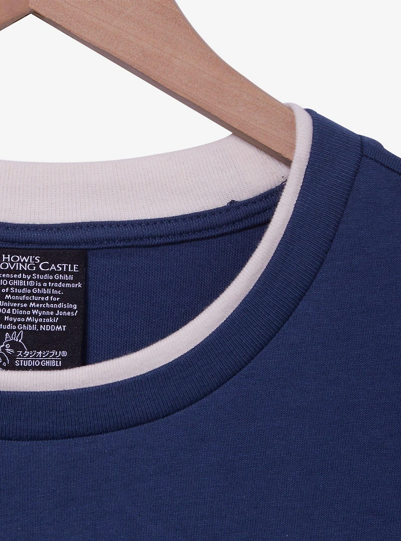 Her Universe Studio Ghibli® Howl's Moving Castle Calcifer Pocket Long Sleeve T-Shirt - BoxLunch Exclusive