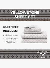 Yellowstone Langford Queen Sheet Set