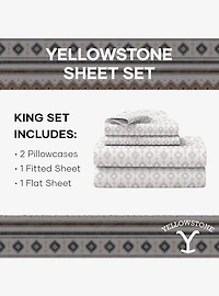 Yellowstone Langford King Sheet Set