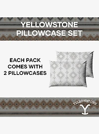Yellowstone Langford Pillowcase Set 2-Pack