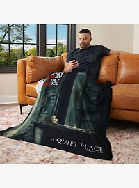 A Quiet Place Hiding Silk Touch Throw Blanket
