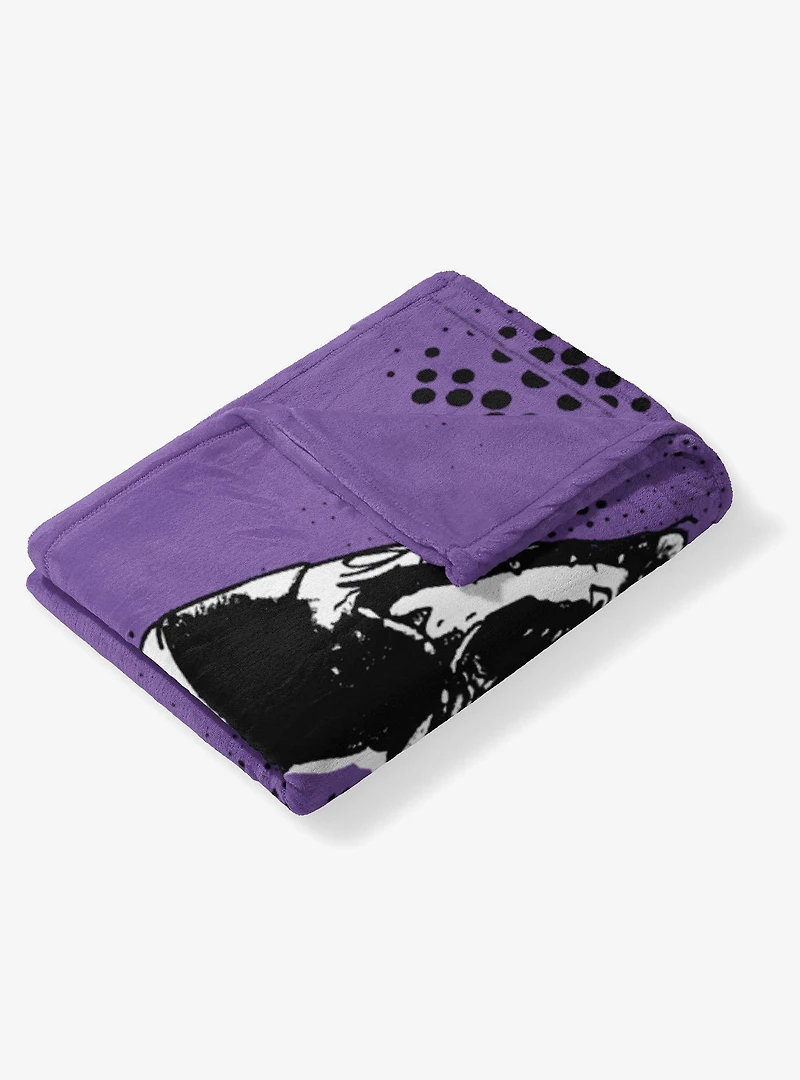 Beetlejuice I Hate Sandworms Silk Touch Throw Blanket
