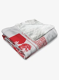 Dungeons & Dragons Characters Silk Touch Sherpa Throw Blanket