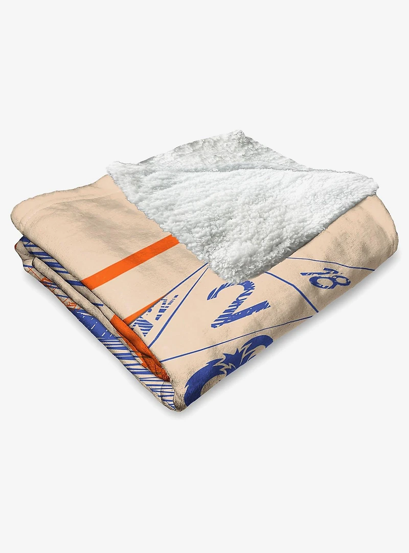 Dungeons & Dragons Critical Success Silk Touch Sherpa Throw Blanket