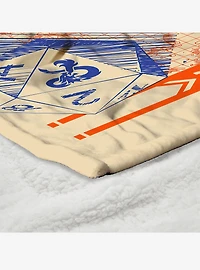Dungeons & Dragons Critical Success Silk Touch Sherpa Throw Blanket
