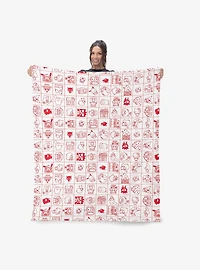 Sanrio Hello Kitty & Friends Hello Friends Silk Touch Throw Blanket