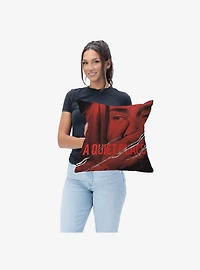 A Quiet Place Movie Poster Throw Pillow