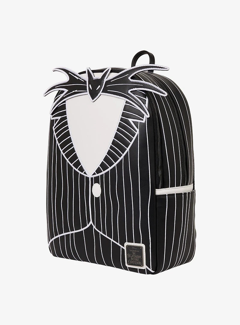 Loungefly Disney The Nightmare Before Christmas Jack Skellington Figural Glow-in-the-Dark Backpack